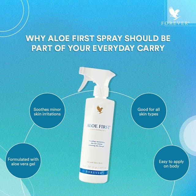 Forever Aloe First Spray: Ingredients, Benefits, Uses & Side Effects in Ghana