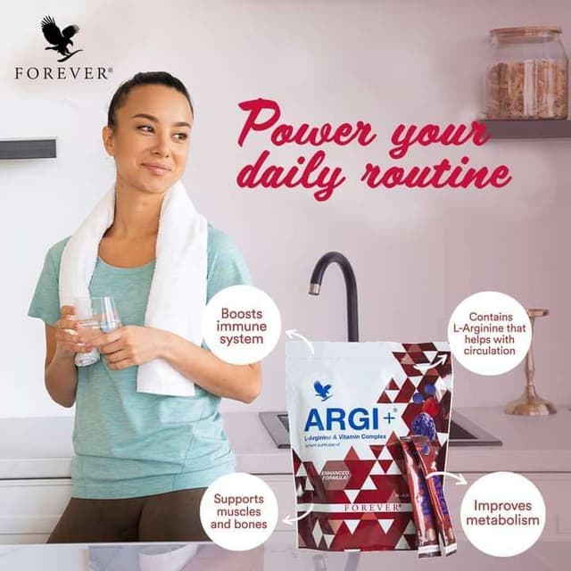 Forever Argi+ Plus: L-Arginine Supplement | Ingredients, Benefits, Uses & Side Effects in Accra, Ghana