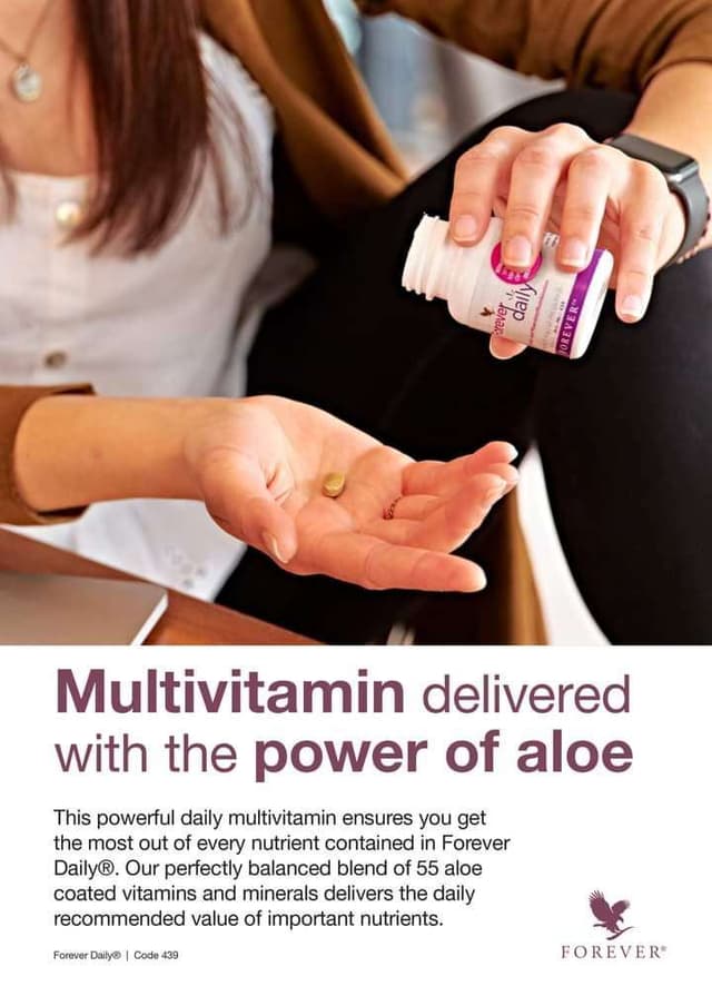 Forever Daily Multivitamin: Ingredients, Benefits, Uses & Side Effects in Accra, Ghana