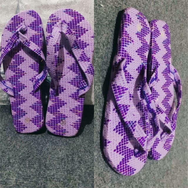 BonDass Kente Slippers