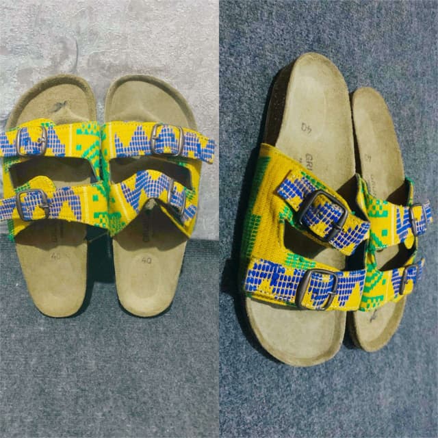 BonDass Kente Berk Slipers