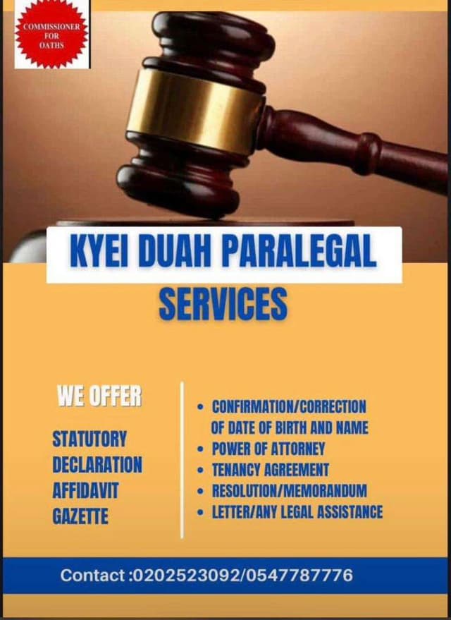 Kyeiduah Paralegal services
