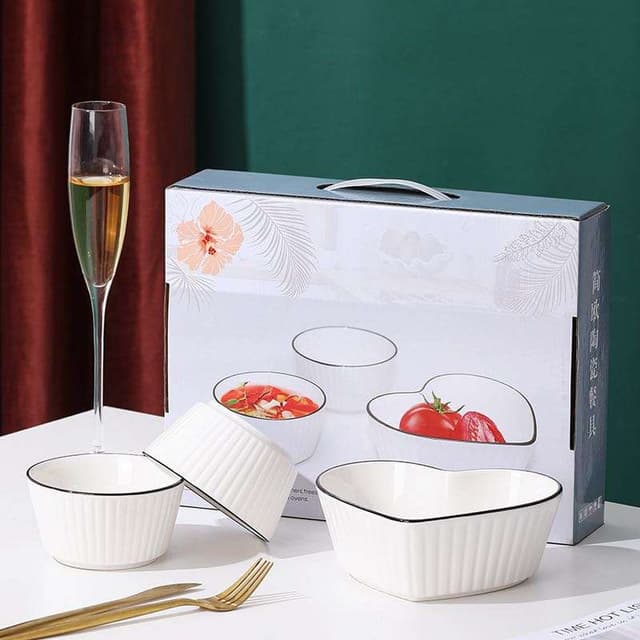 Ceramic bowl set