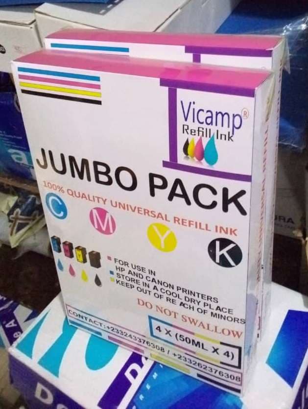 Jumbo Pack Vicamp Universal Refill Ink