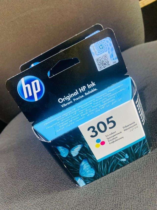 New HP 305 Deskjet Black Ink Cartridge (2710 Printer)